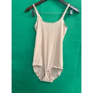 Chantelle SoftStretch Bodysuit Nude Tan Size XS / S $68